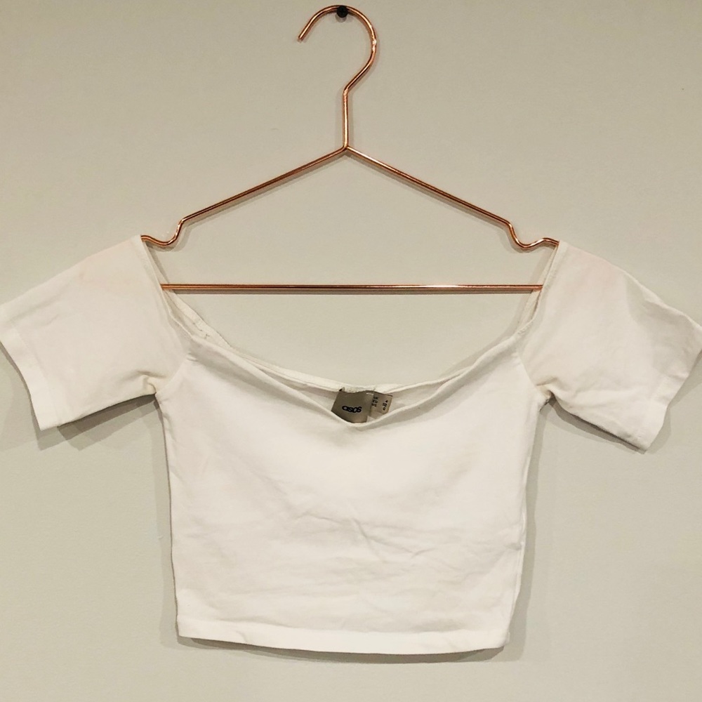 ASOS Off the Shoulder Crop